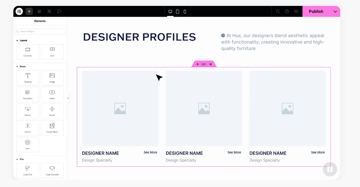 Top 5 Benefits of Using Elementor Website Builder for WordPress