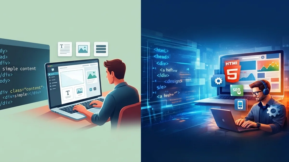 DIY Website Builder vs Hiring a Professional Developer
