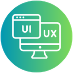 UI/UX design illustration showing website layout planning by a Kochi web designer